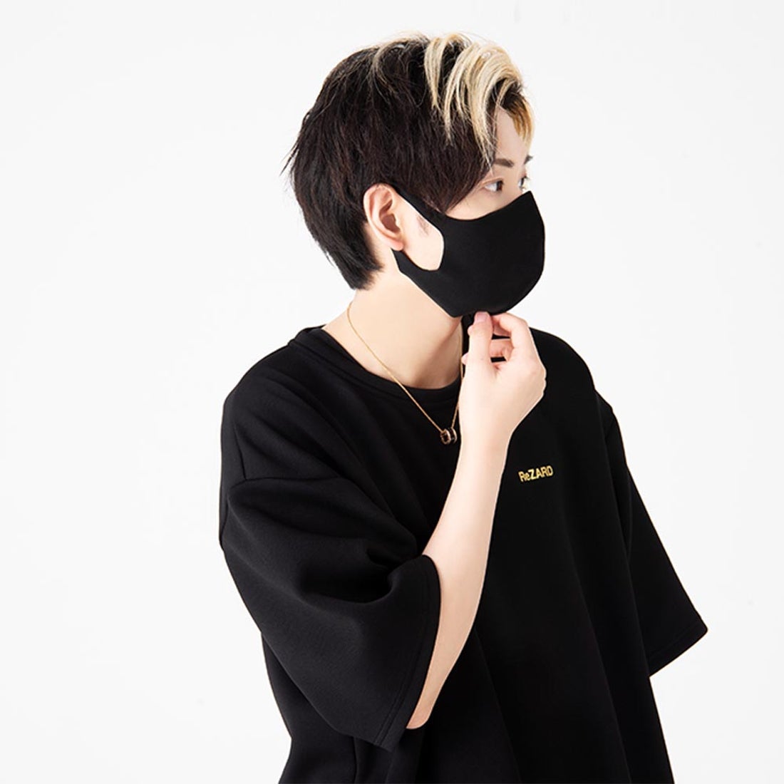 リザード ReZARD ReZARD Logo Mask【返品不可商品】 （ホワイトロゴ