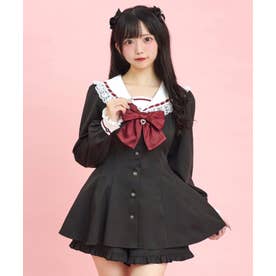 シークレットハニー Secret Honey セーラー襟セットアップ （ワイン