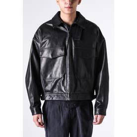 ザ ヴィリディアン The Viridi-anne Leather Jacket （BLACK） -FASCINATE