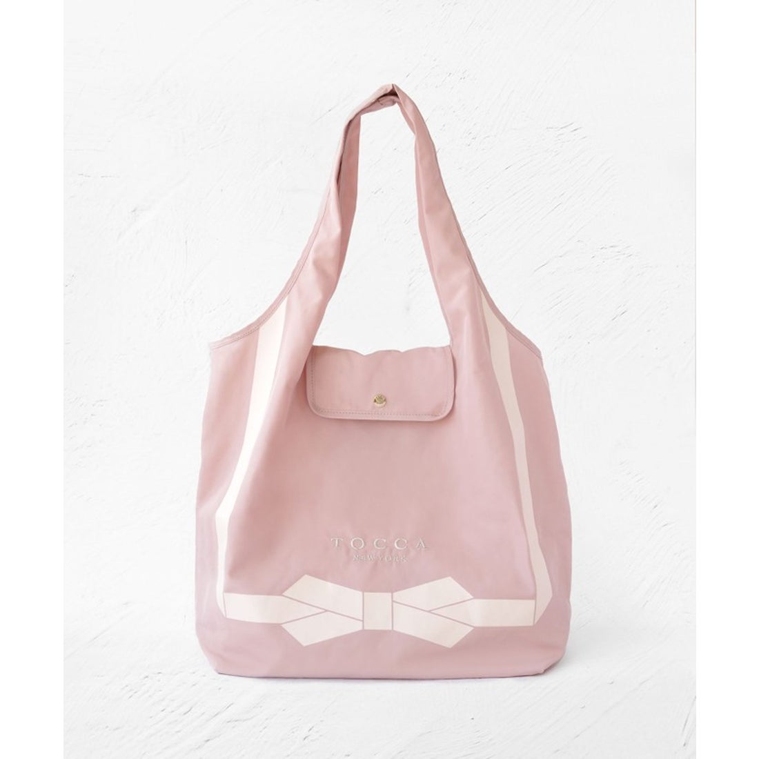 トッカ TOCCA TOCCA RIBBON ECOBAG エコバッグ （ピンク系