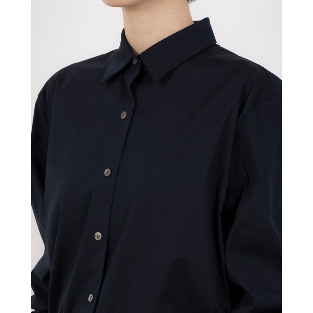 セオリー Theory COTTON SHIRTING FIXED SLV （ブルー