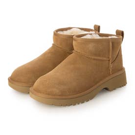 アグ UGG クラシックウルトラミニニューハイツ ブーツ （チェスナット