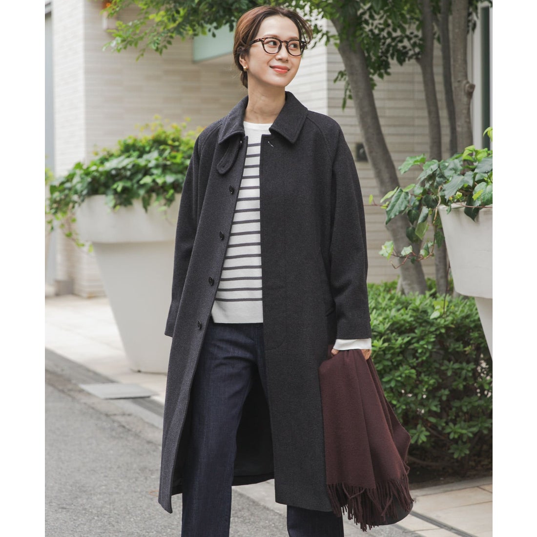 アーバンリサーチ ドアーズ URBAN RESEARCH DOORS ウール100バルマ