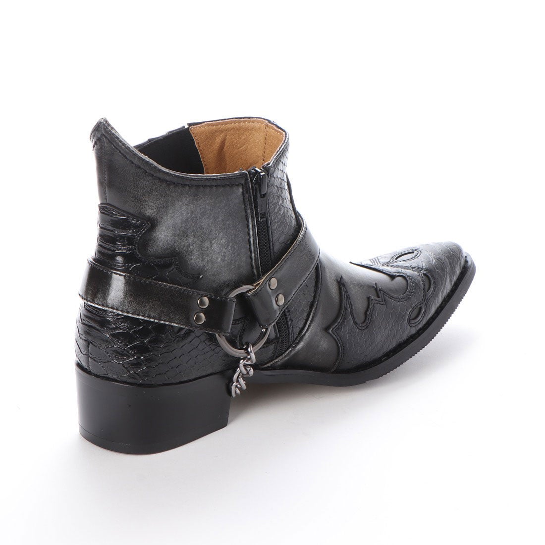 ジーノ ZEENO メンズ ウエスタンブーツ ウェスタン サイドゴアブーツ