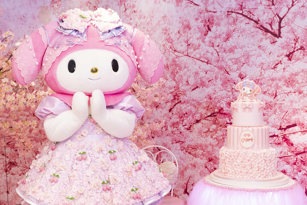 マイメロがリボンや桜のドレスに身を包む♡『My Melody 45th