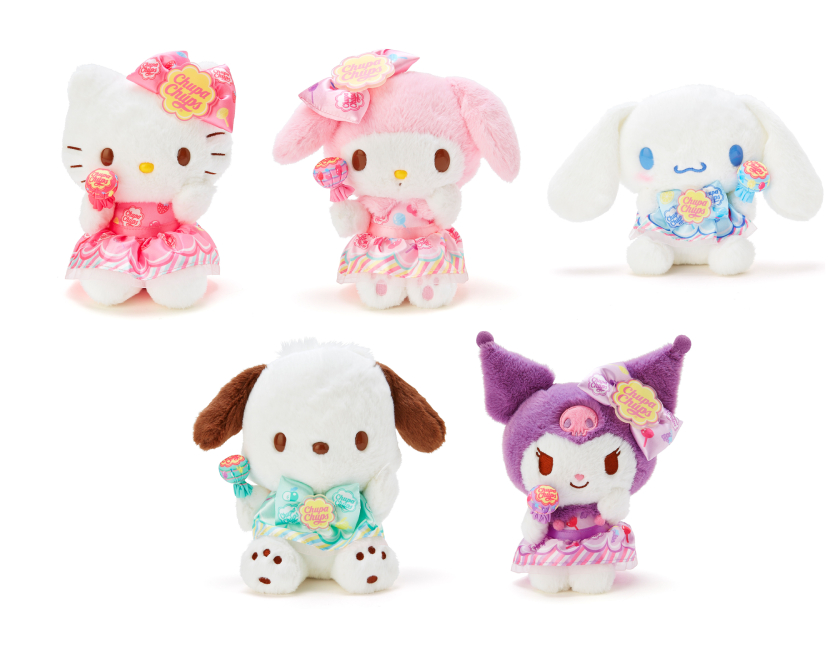 チュッパチャプスとサンリオキャラクターズが夢のコラボ！カラフルで
