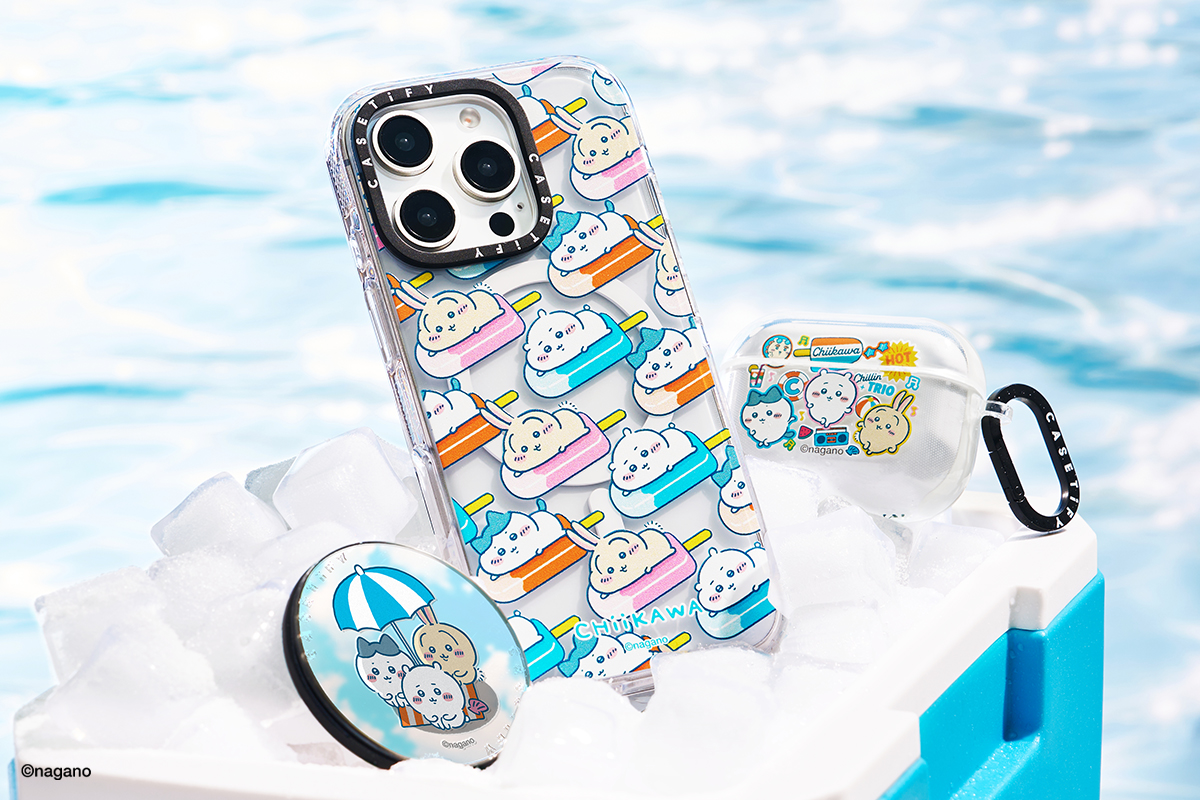 ちいかわ x CASETiFY」コラボ第2弾が発売！ちいかわ、ハチワレ、うさぎ