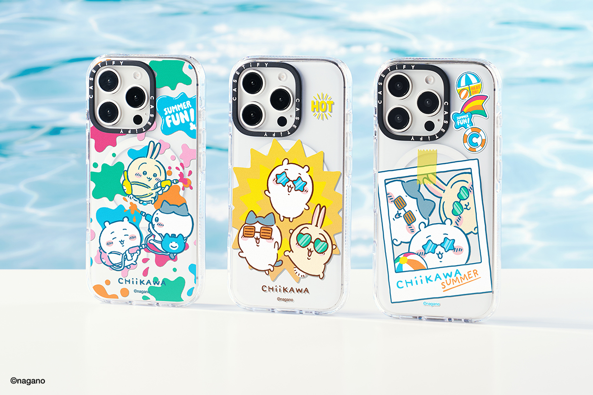 ちいかわ x CASETiFY」コラボ第2弾が発売！ちいかわ、ハチワレ、うさぎ
