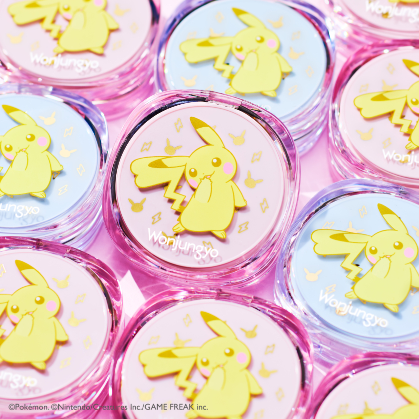韓国コスメ「Wonjungyo」とポケモンが初コラボ！ピカチュウが描かれた