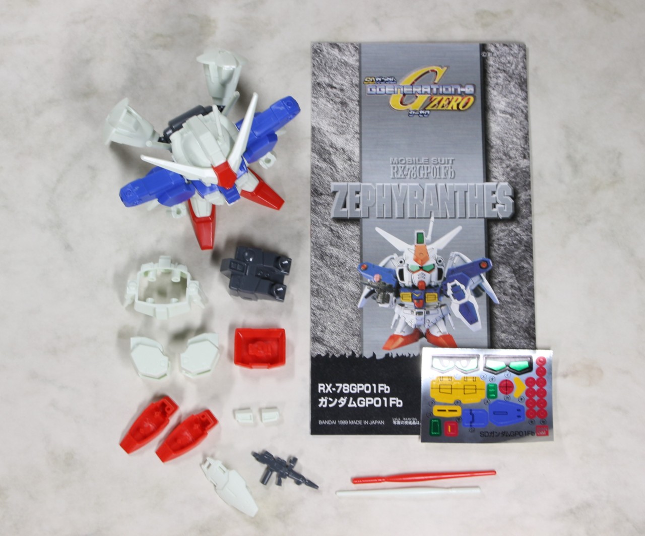 BB戦士レビュー】No.193 ガンダムGP01Fb