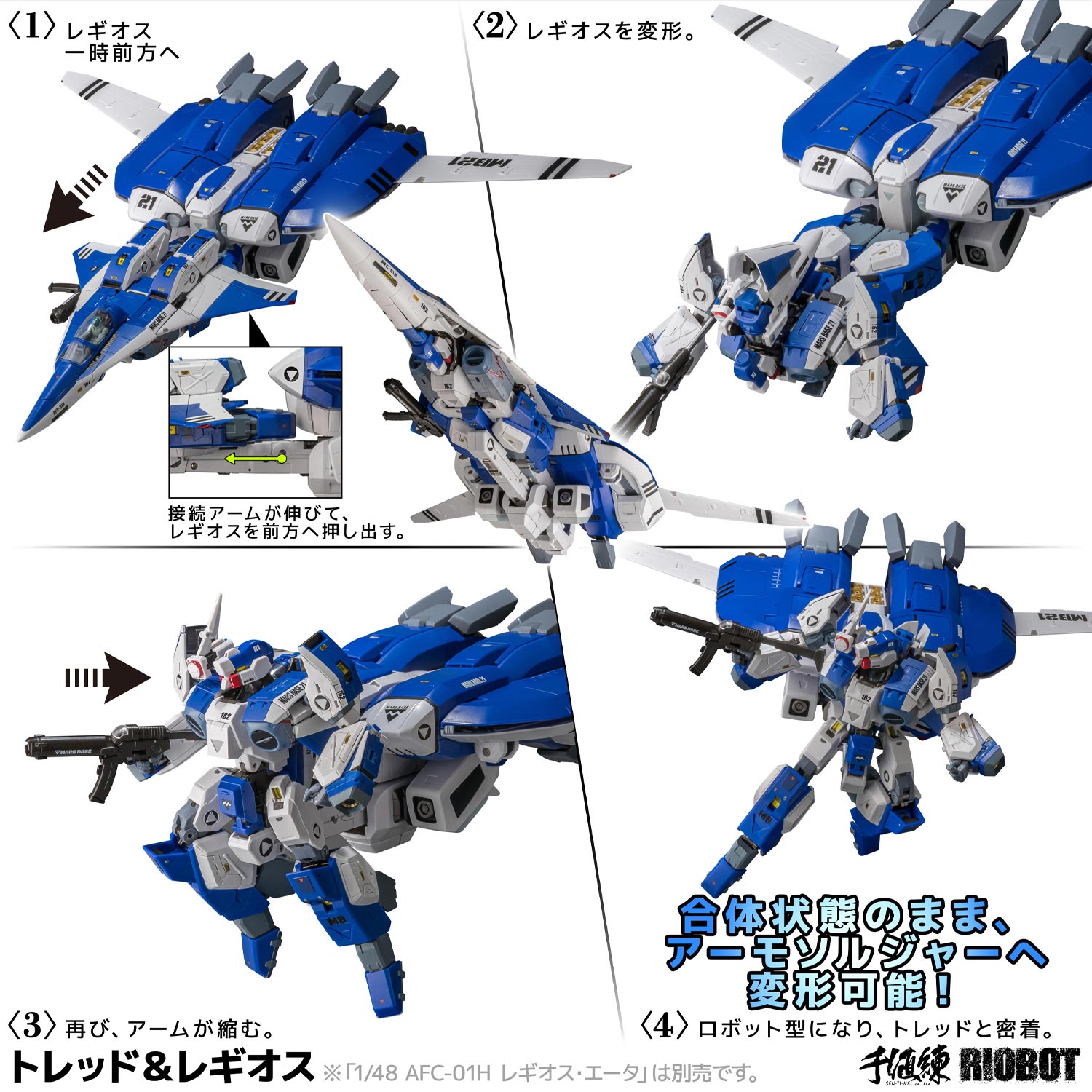 RIOBOT 1/48 AB-01H トレッド（ストア限定特典付） – 株式会社千値練