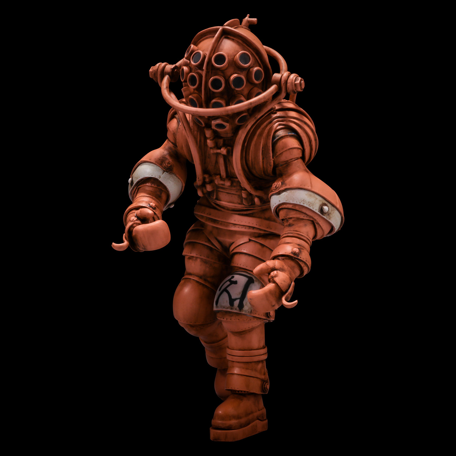 タケヤ式自在置物 VINTAGE DIVING SUITS COLLECTION No.01TA 竹谷