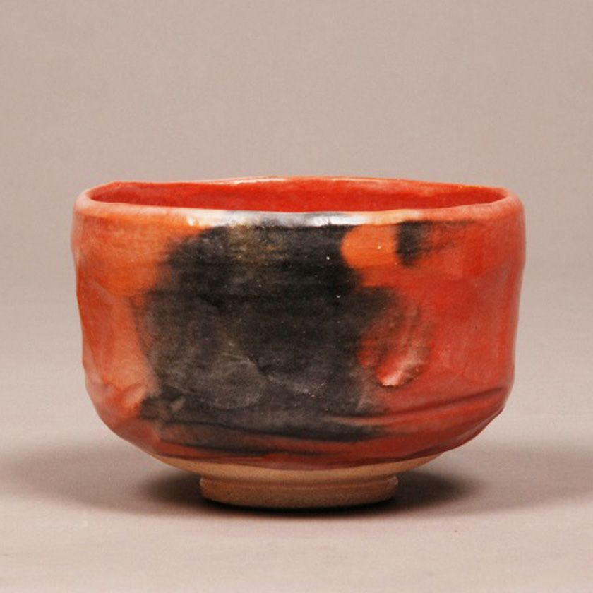 茶道具 楽茶碗（らくちゃわん） 茶碗 赤楽 松楽窯