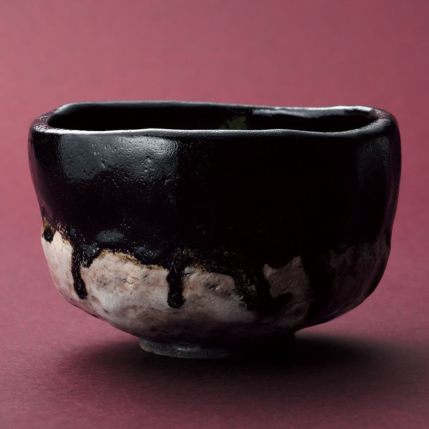 楽焼茶碗、楽茶碗は茶道具専門店の千紀園にて