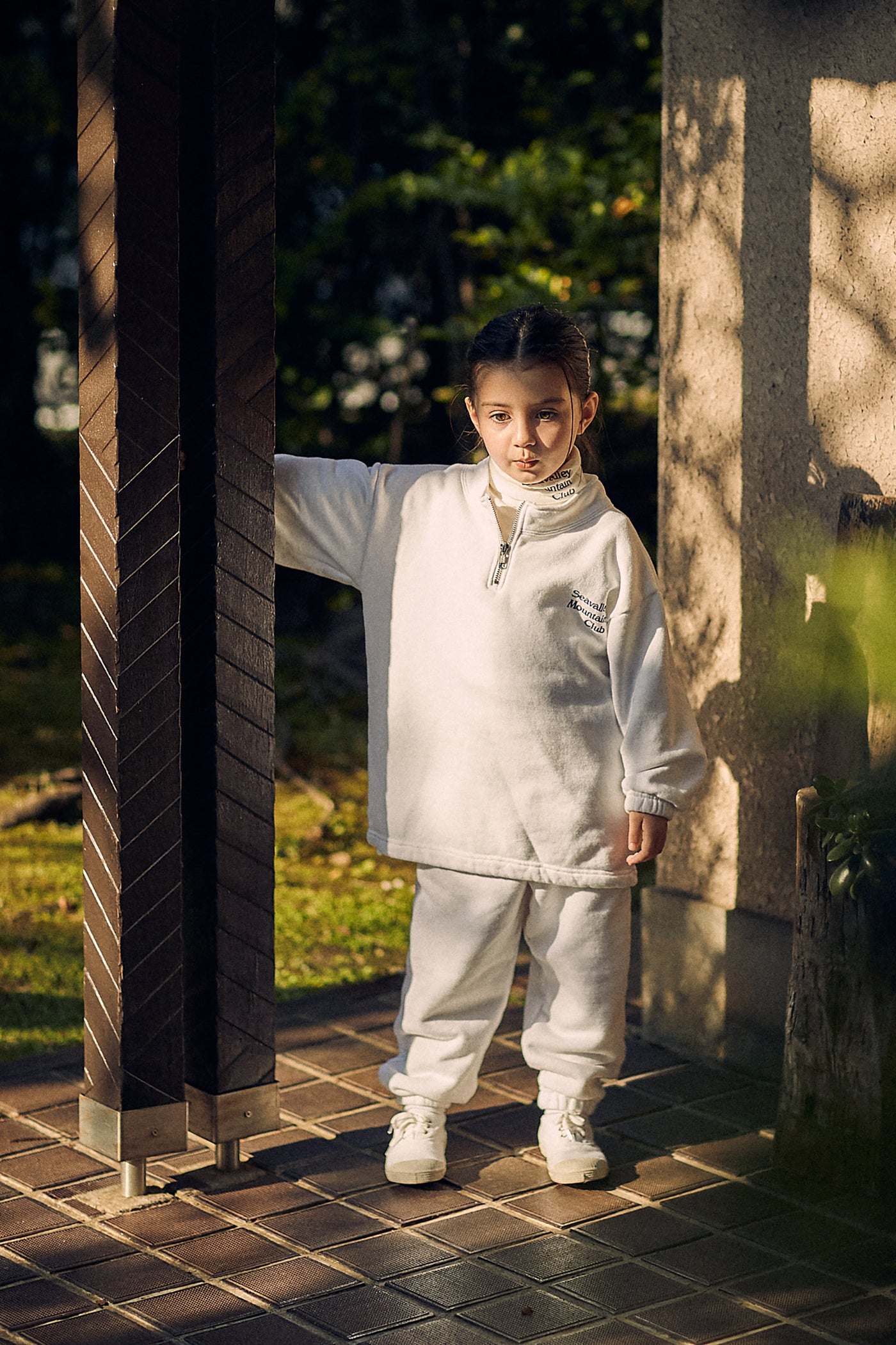 SEA Seavalleymountainclub スキー刺繍 トレーナー SEA