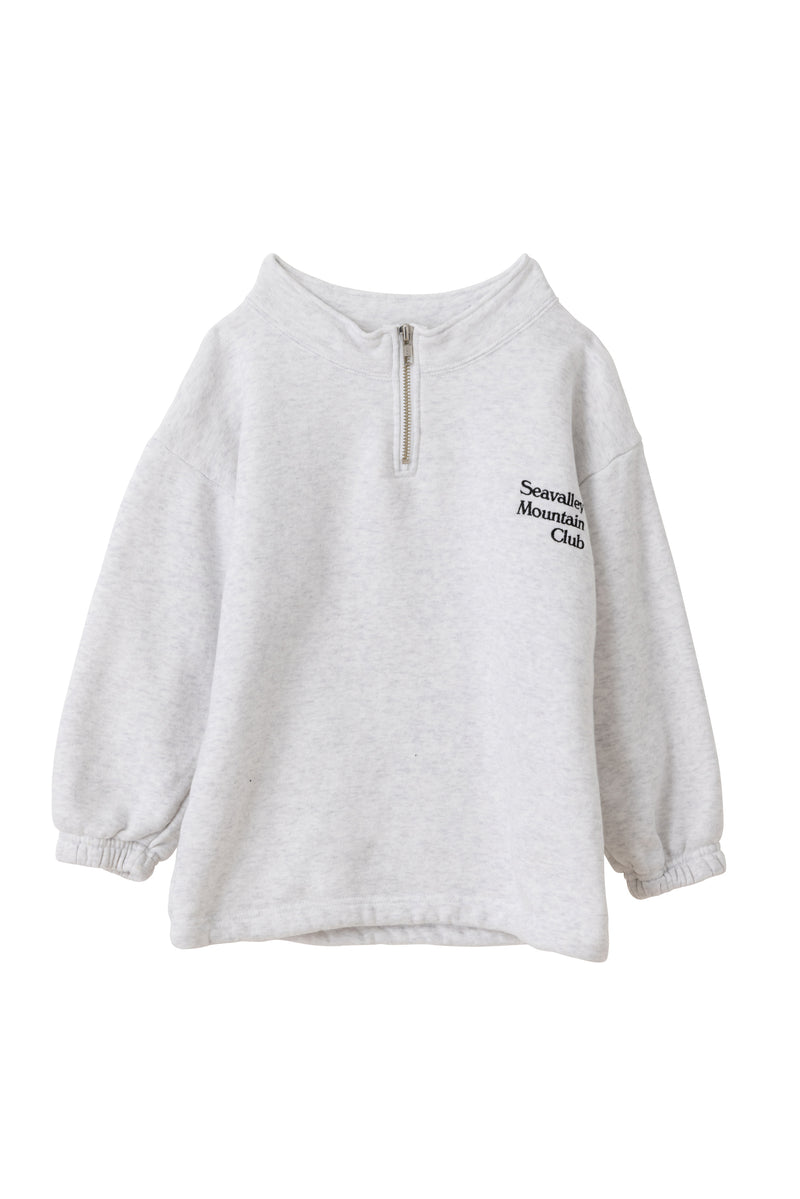 SEA CHIBI ”Seavalley Mountain Club” HALF-ZIP SWEAT PULLOVER