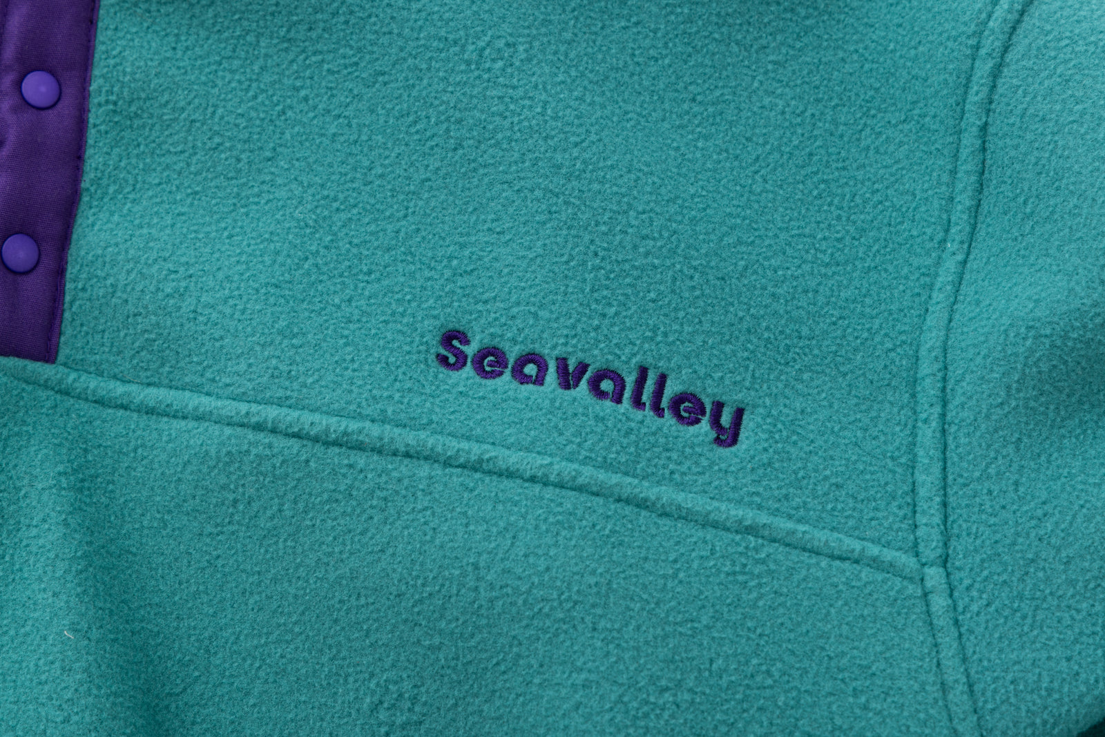 SEA SEAVALLEY RECYCLED FLEECE PULLOVER