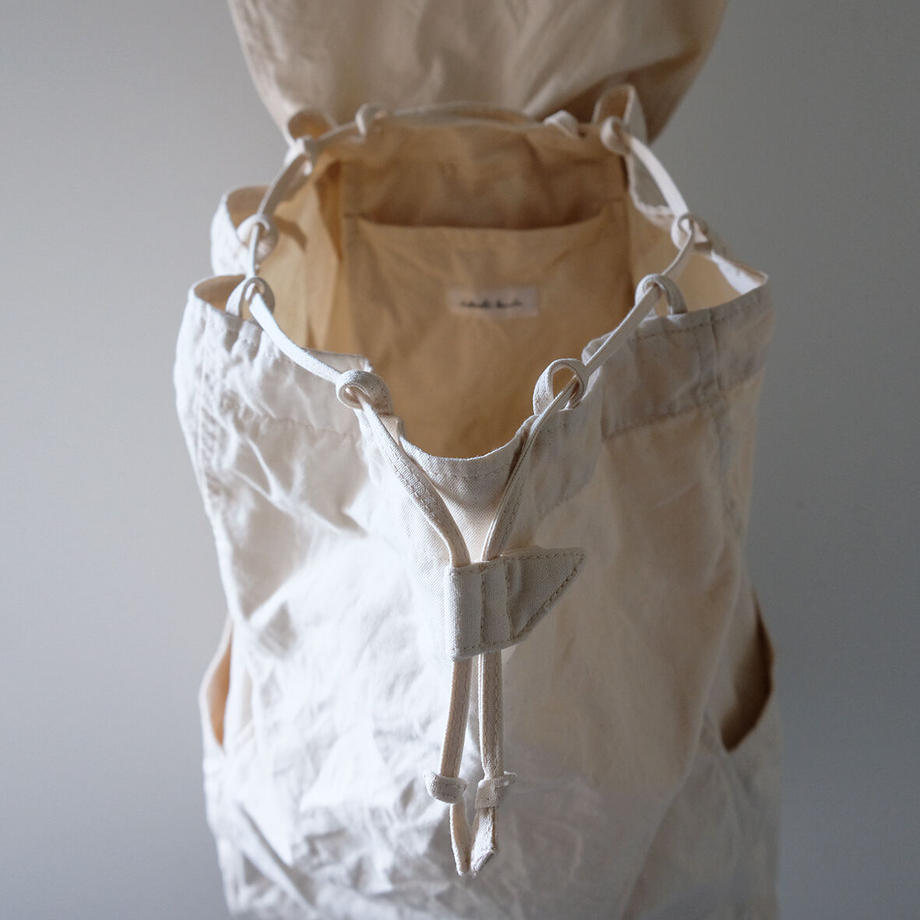 takeshi kanda】キャンバスリュック/きなり