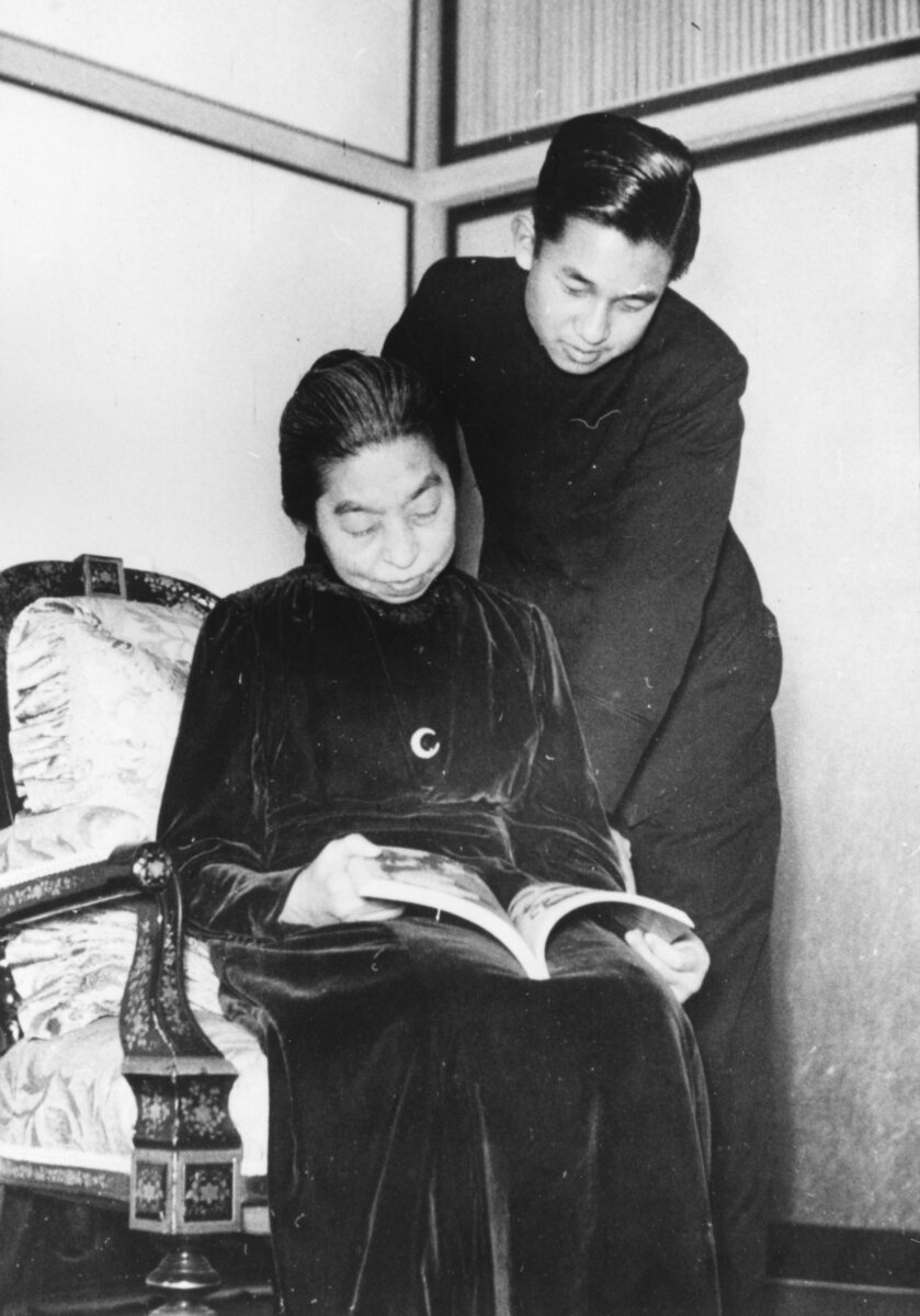 日本の後継者とその祖母（明仁皇太子と貞子皇太后） | 昭和館デジタル