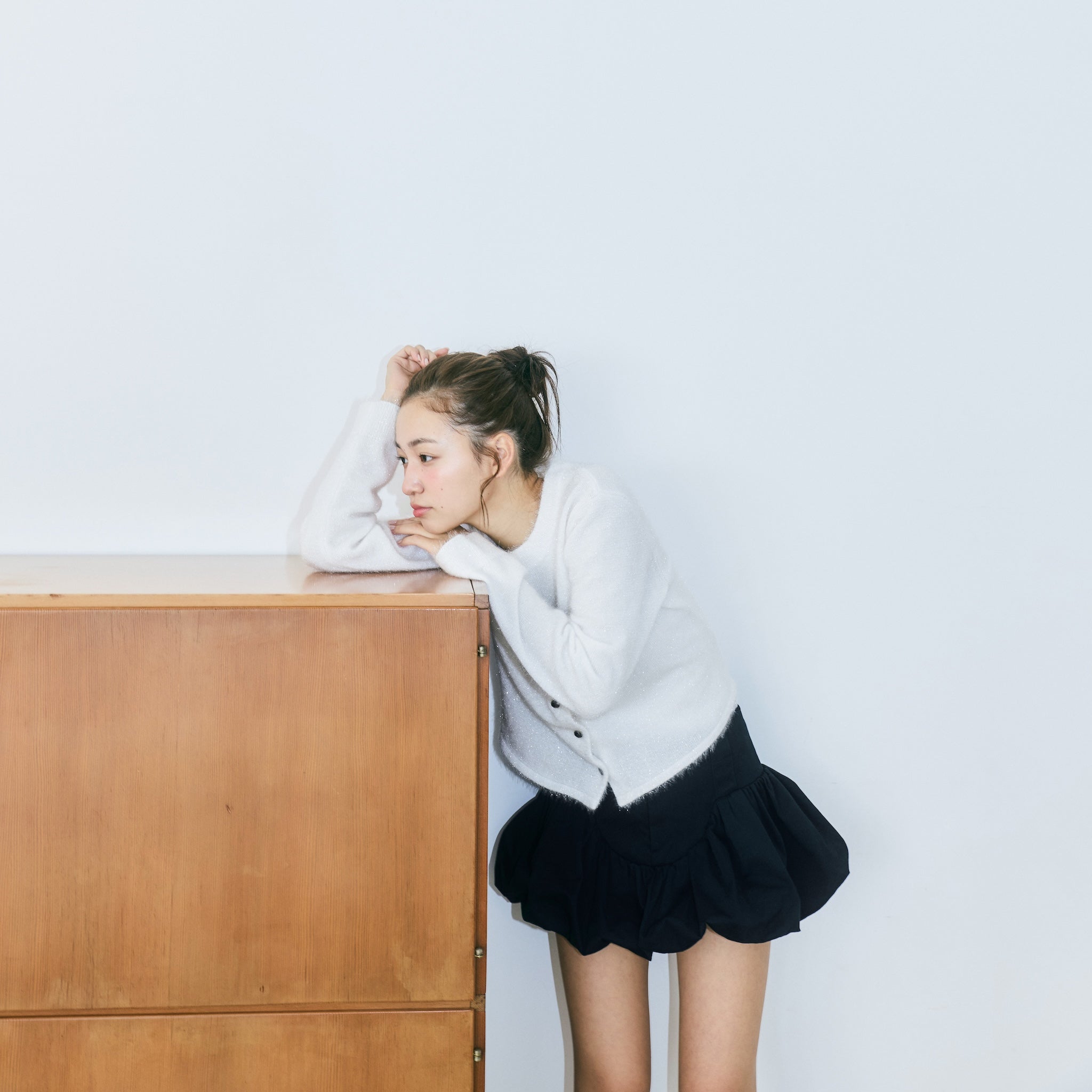 Glitter Yarn Knitカーディガン