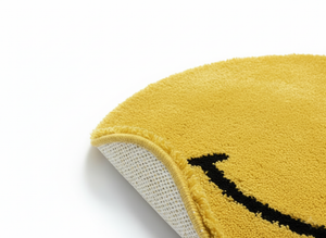MIYOSHI RUG x SECOND LAB. SMILEY FACE RUG – secondlab