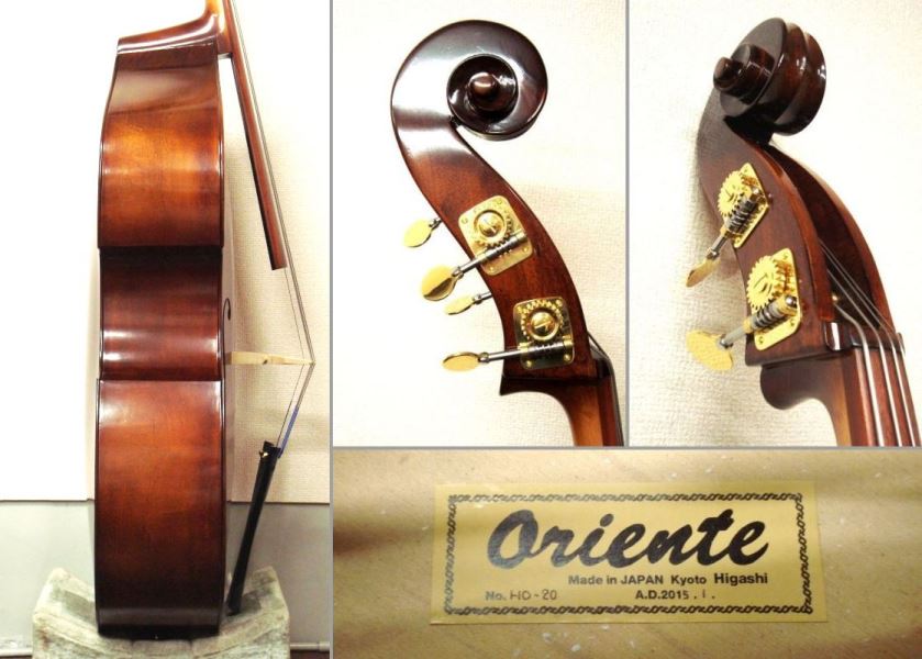 国産コントラバス4弦