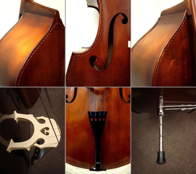 国産コントラバス4弦