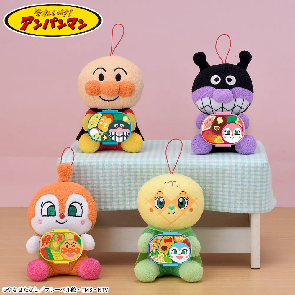 それいけ！アンパンマン ころふわ おべんとうパズルぬいぐるみ