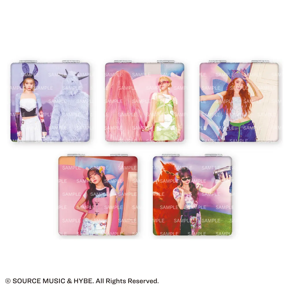 LE SSERAFIM 'CRAZY' コンパクト二面鏡｜プライズ・くじ・グッズ情報