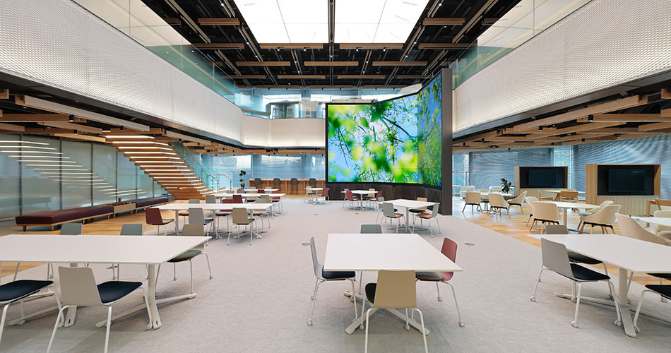 清水建設株式会社 名古屋支店| ABWとフリーアドレスで実現する、自律型