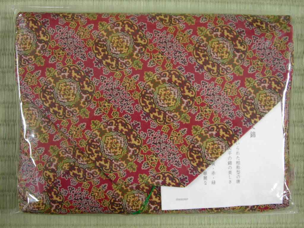 通販販売【茶道具】 数寄屋袋 龍村美術織物 「御軾天平唐花文錦