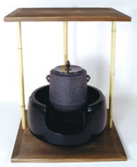 通販販売【茶道具】 五行棚 *玄々斎好写* 裏千家*[tan10038]茶道道具棚