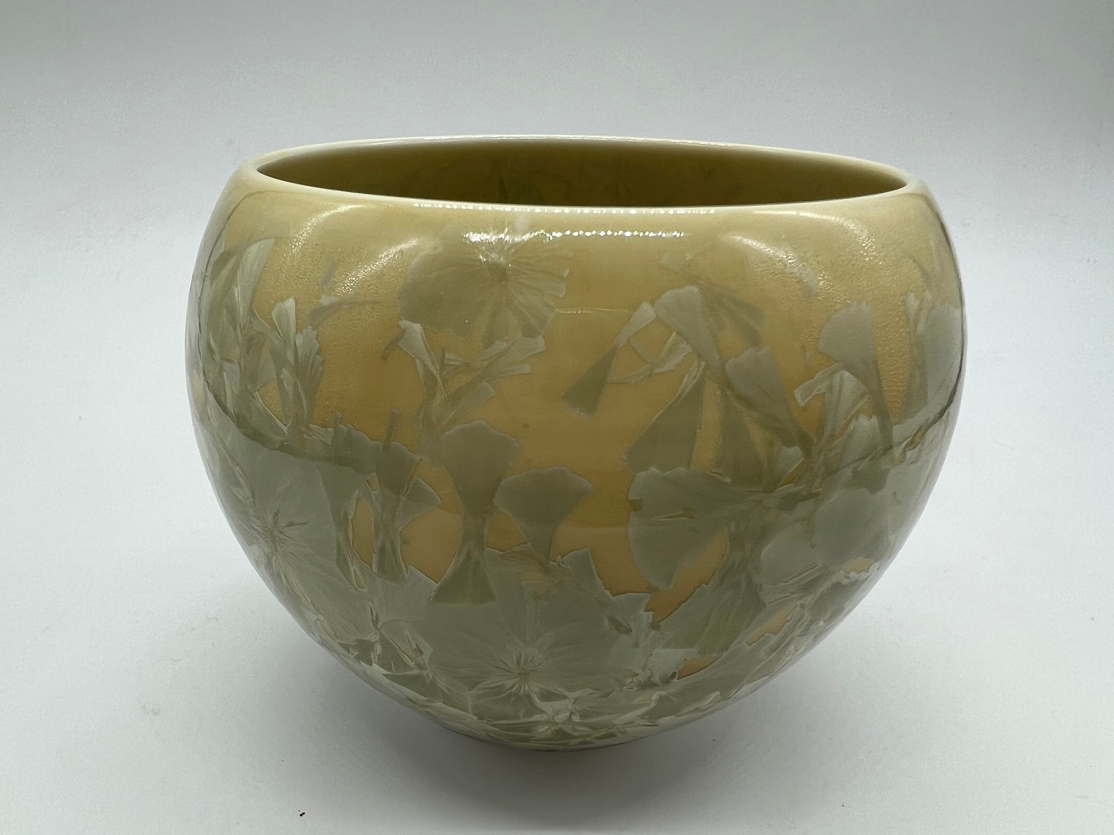 京焼・清水焼 土渕陶あん(陶あん窯) 花結晶お茶呑茶碗 – SEIKADO