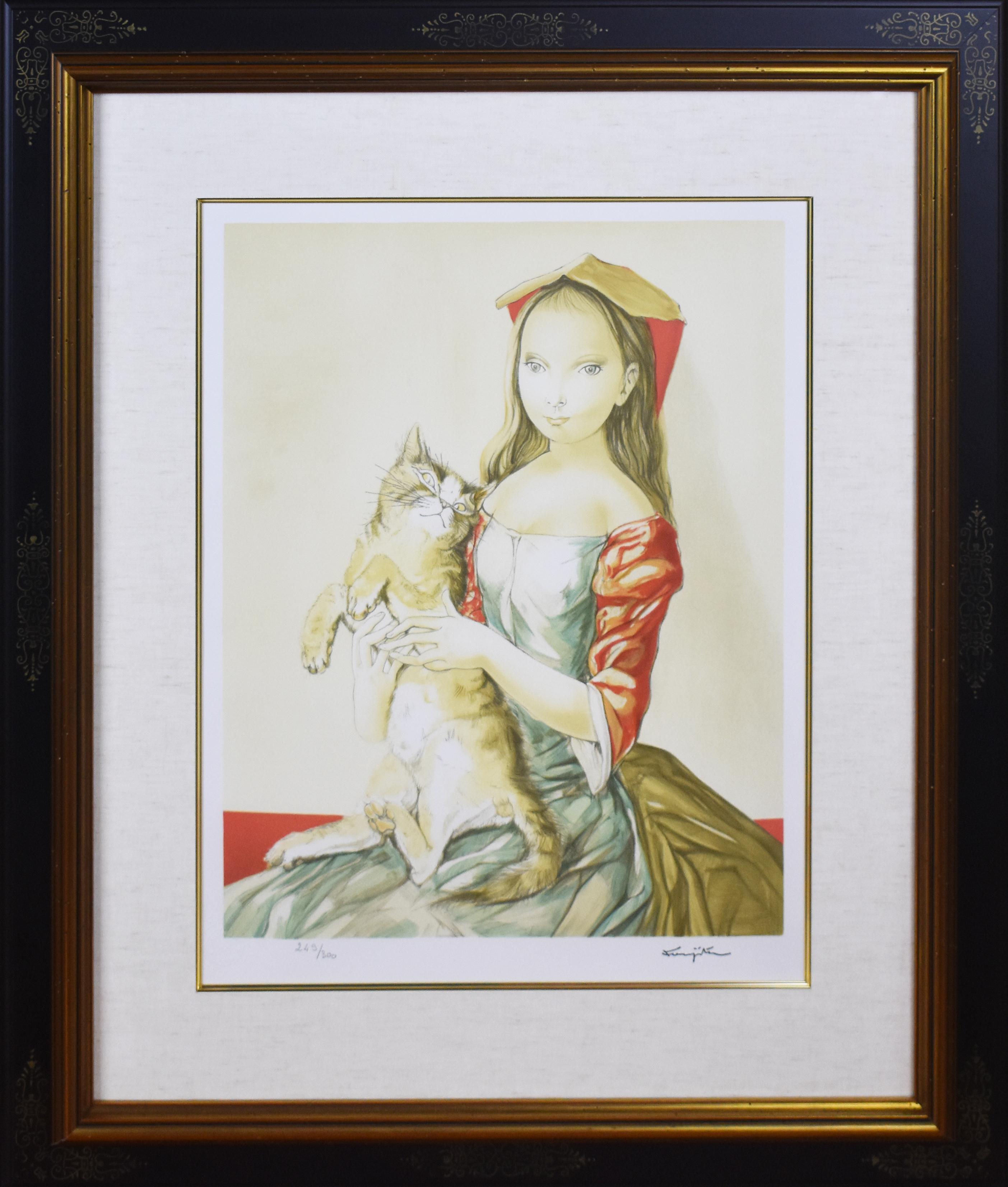 猫を抱いた頭巾の少女」 | ｜正光画廊