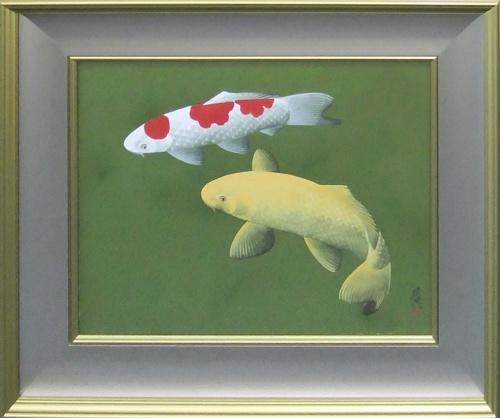 日本画10P 「双鯉」 | ｜正光画廊