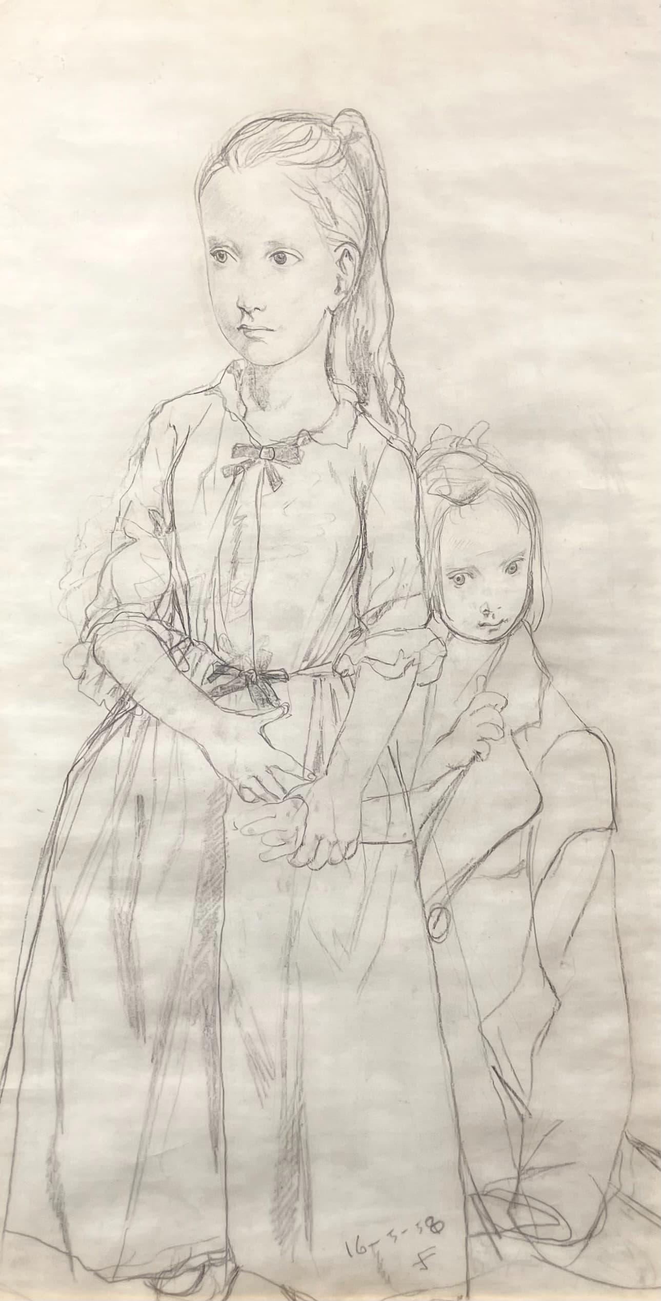 ハトを抱く少女」 | ｜正光画廊