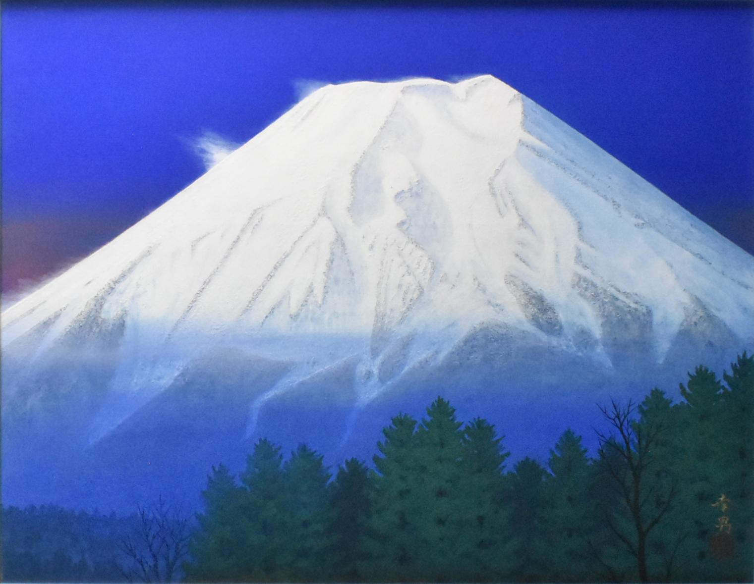 日本画10P 「紅富士」 | ｜正光画廊