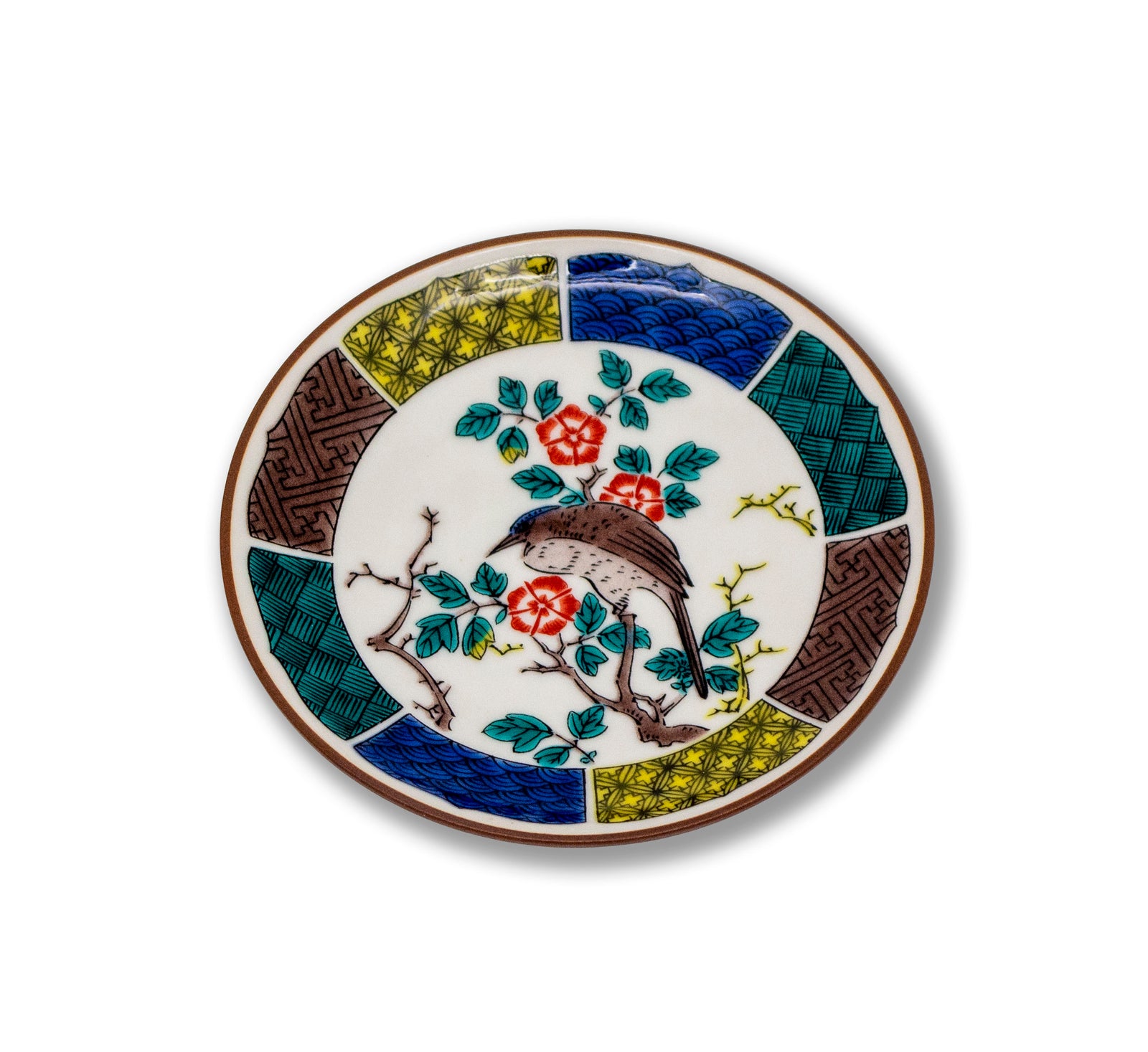 お値下げしました、九谷焼 おかめ・鬼盃 お値下げしました、九谷焼