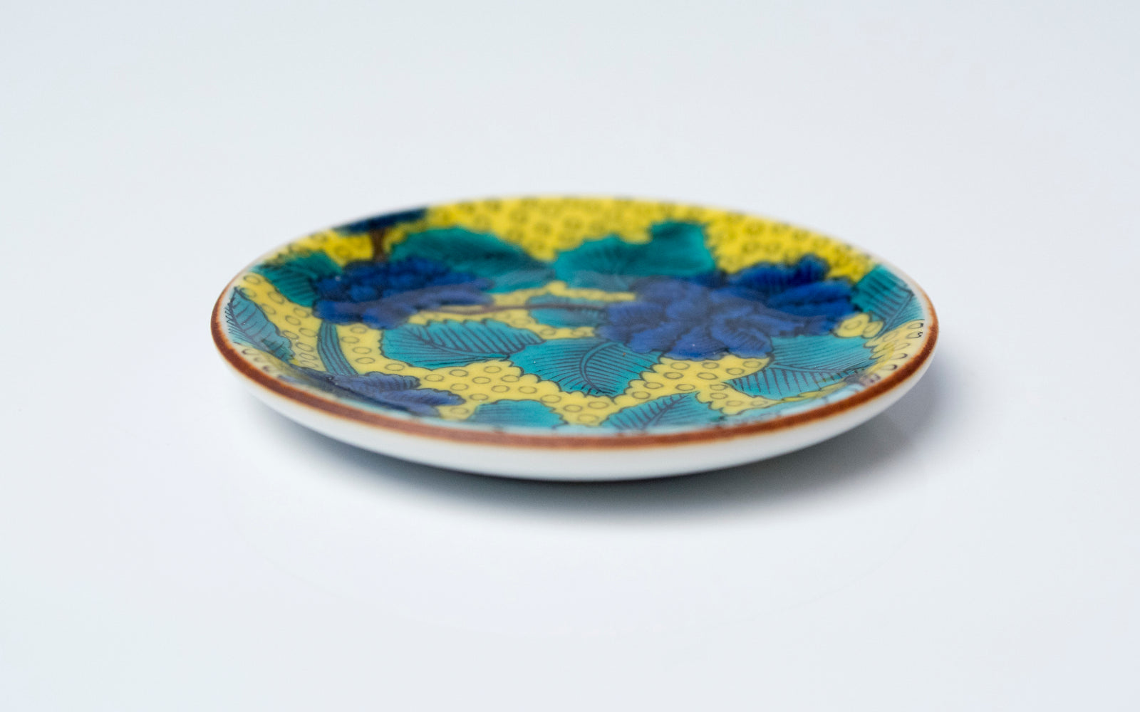 姫皿 古九谷青手土坡に牡丹図 MCH-04 – SEIKOU ONLINE