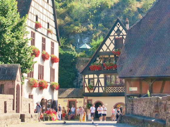 ドイツとフランスが融合したザ・美しい村、アルザスのカイゼルスベルグ