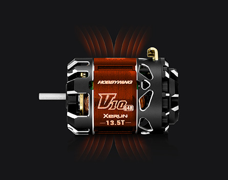 XeRUN V10 G4R ブラシレスモーター13.5T [HW30401746] - スーパーラジコン