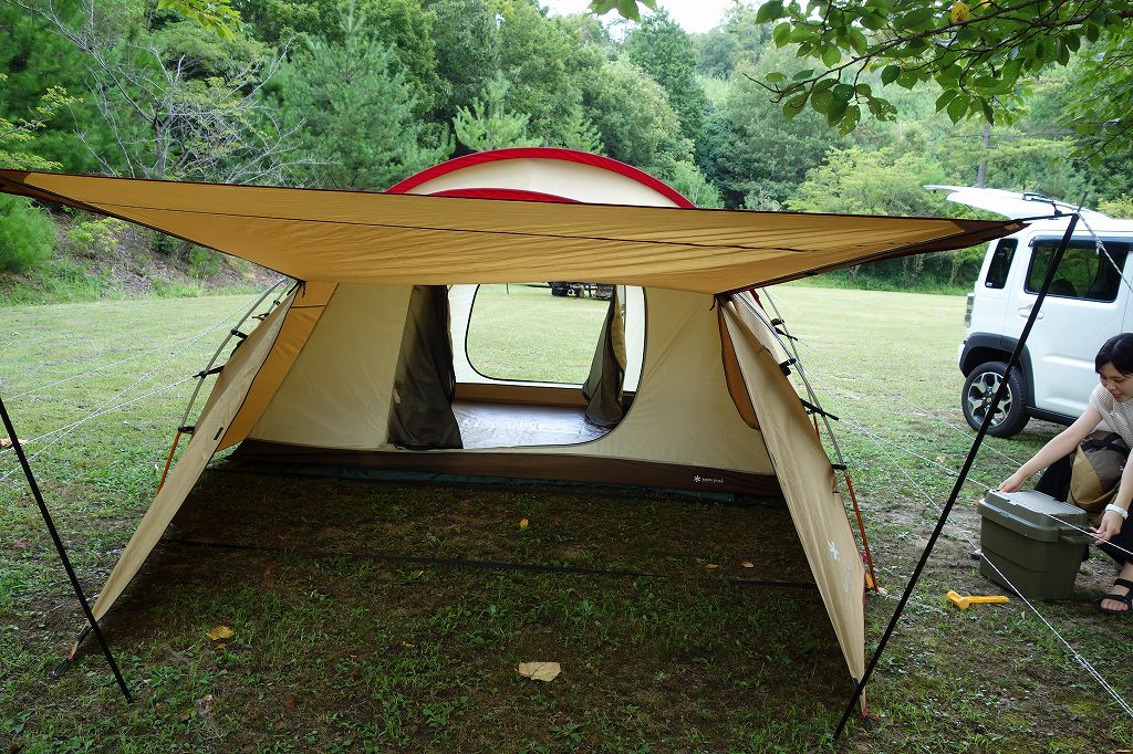 スノーピーク「エントリーパックTT」の中身【テントとタープの正体】