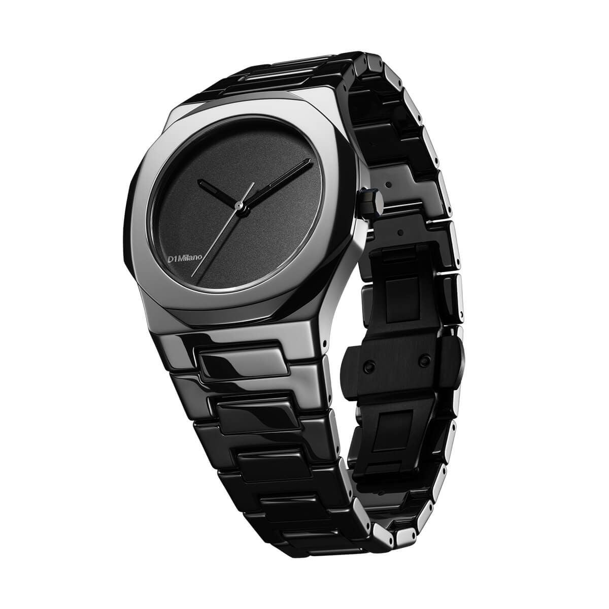 D1 MILANO / ディーワンミラノ セラミカ ピュアブラック メンズ腕時計