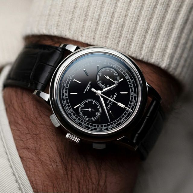 CORNICHE / コーニッシュ ヘリテージ Heritage クロノグラフ シルバー