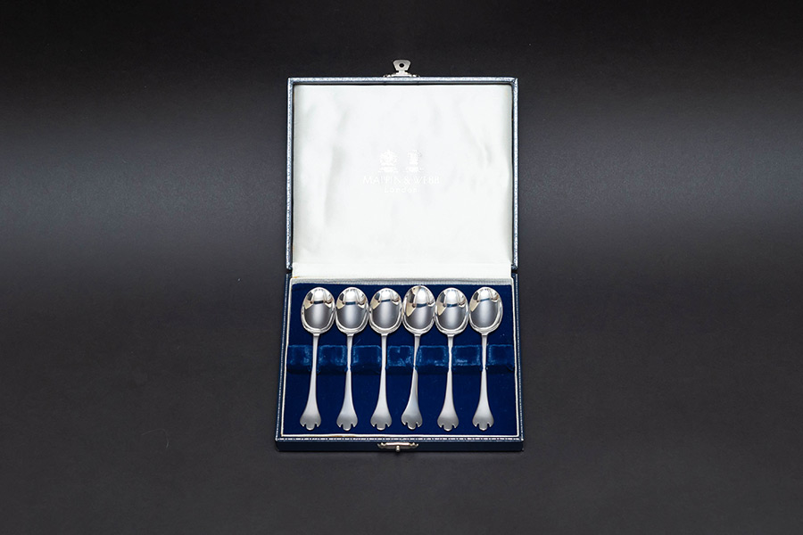 マッピン＆ウェッブ トレフィッド コーヒースプーン（スターリング