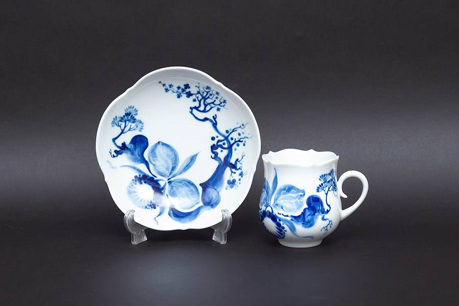 マイセン ブルーオーキッド コーヒーカップ＆ソーサーを買い取りました