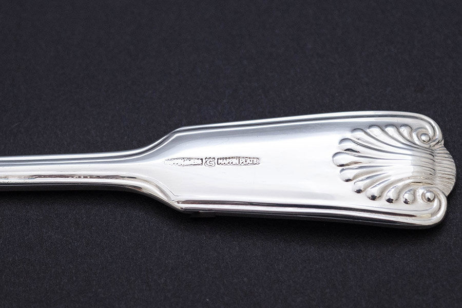 マッピン＆ウェッブ フィドルスレッド＆シェル ケーキフォーク