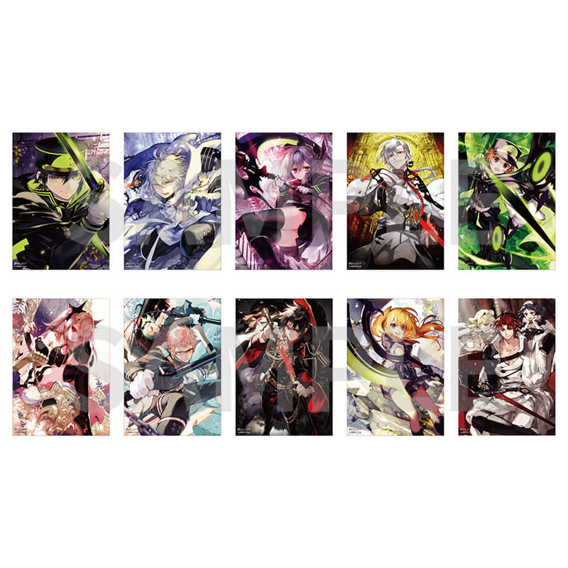 終わりのセラフ生誕10周年記念展 | ポスターコレクションA (1巻～10巻)