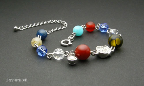 グリーンドラゴンアゲートのブレスレット・予期せぬ幸運を引き寄せる