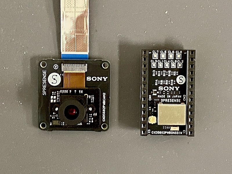 Sony SPRESENSE メインボード・カメラボード・wifiボードセット